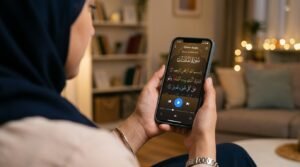 Using smart Islamic apps to memorize Quran faster